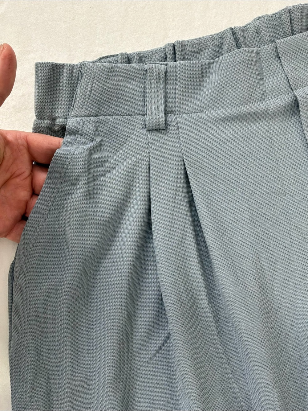 HALARA Light Slate Blue Lounge Shorts - Picture 9 of 12